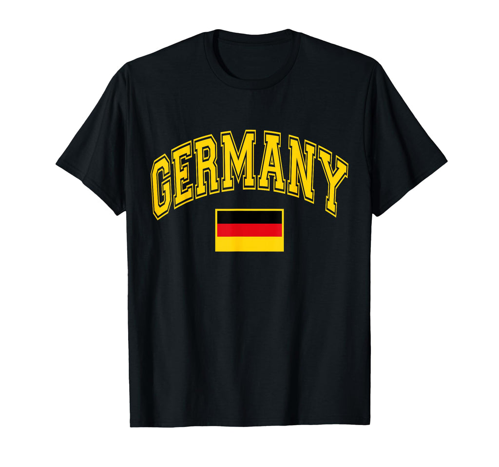 Germany Deutschland German Flag T-Shirt - Custom Art Print Unisex - T-Shirt, Sweatshirt, Hoodie