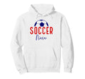 Soccer Niece Soccer Ball Support Soccer Hoodie - Novelty Apparel Men Women - T-Shirt, Sweatshirt, Hoodie