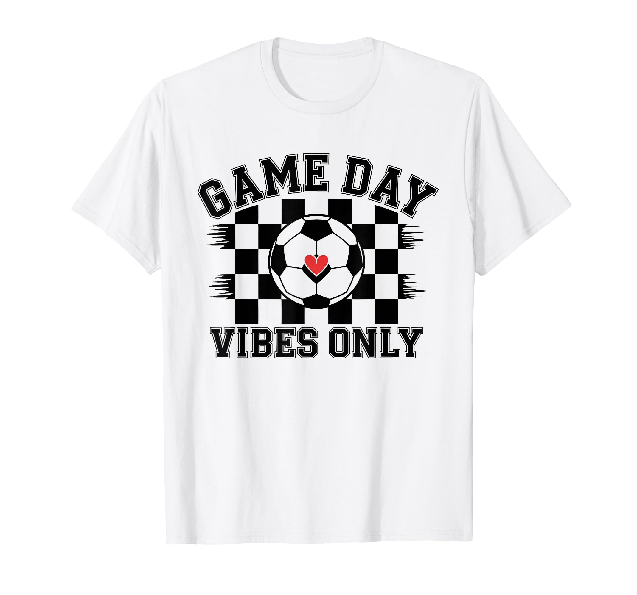 Groovy Soccer Soccer Game Day Vibes T-Shirt - Custom Art Print Men Women - T-Shirt, Sweatshirt, Hoodie