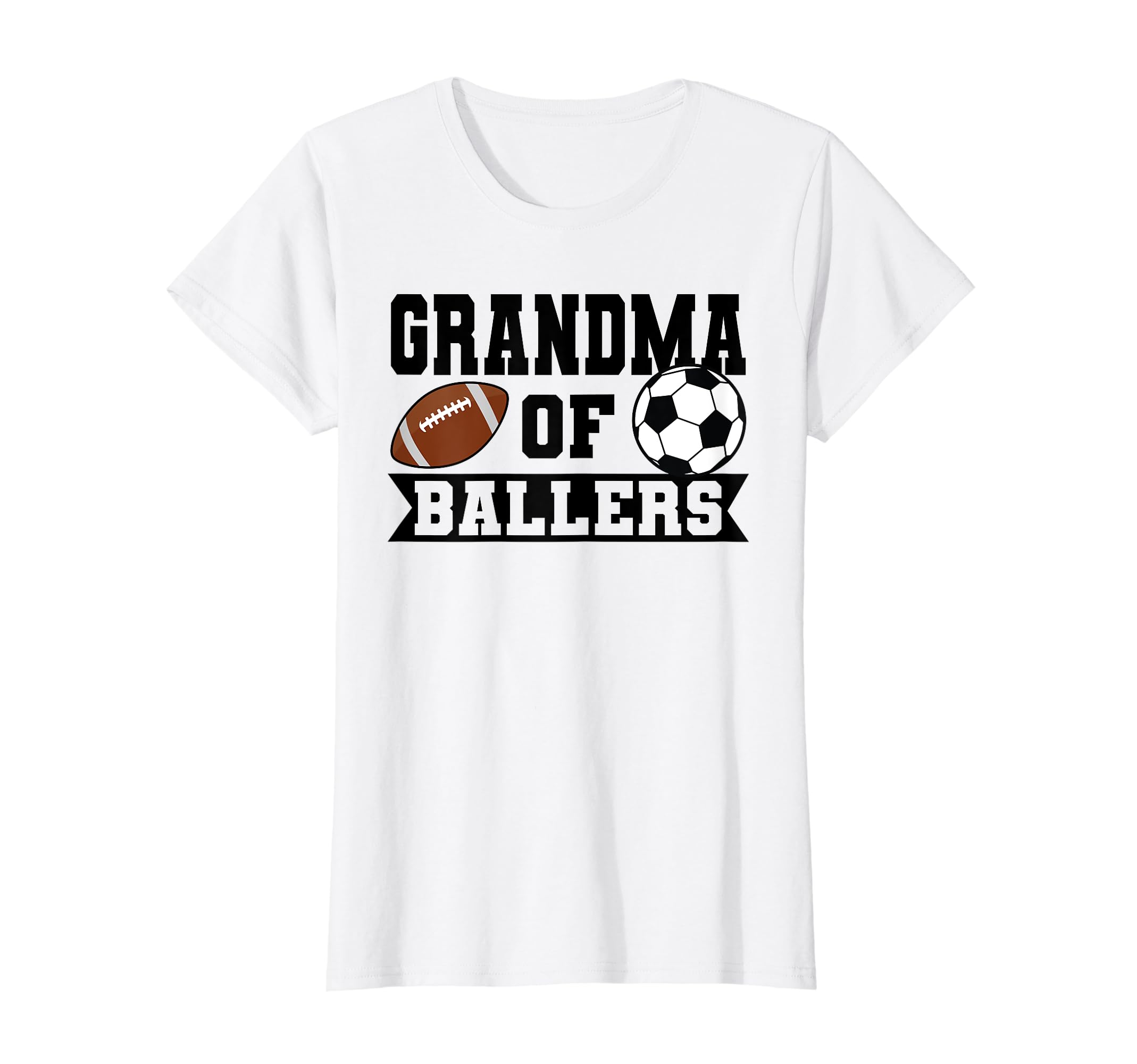 Grandma Ballers Soccer Player T-Shirt - Graphic Print for Adults - T-Shirt, Sweatshirt, Hoodie