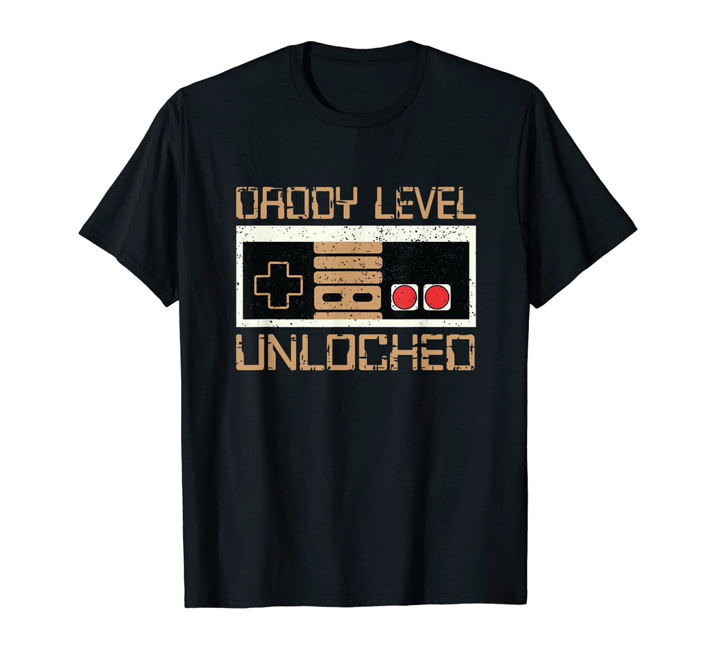 Leveled Up To Dad Daddy Level T-Shirt - Streetwear Style for Adults - T-Shirt, Sweatshirt, Hoodie