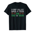 Dad Base Dad Jokes Funny Fathers Day T-Shirt - Minimalist Print Men Women - T-Shirt, Sweatshirt, Hoodie