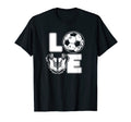 Love Futbol Fu Ball Goal Keeper T-Shirt - Custom Art Print for Adults - T-Shirt, Sweatshirt, Hoodie