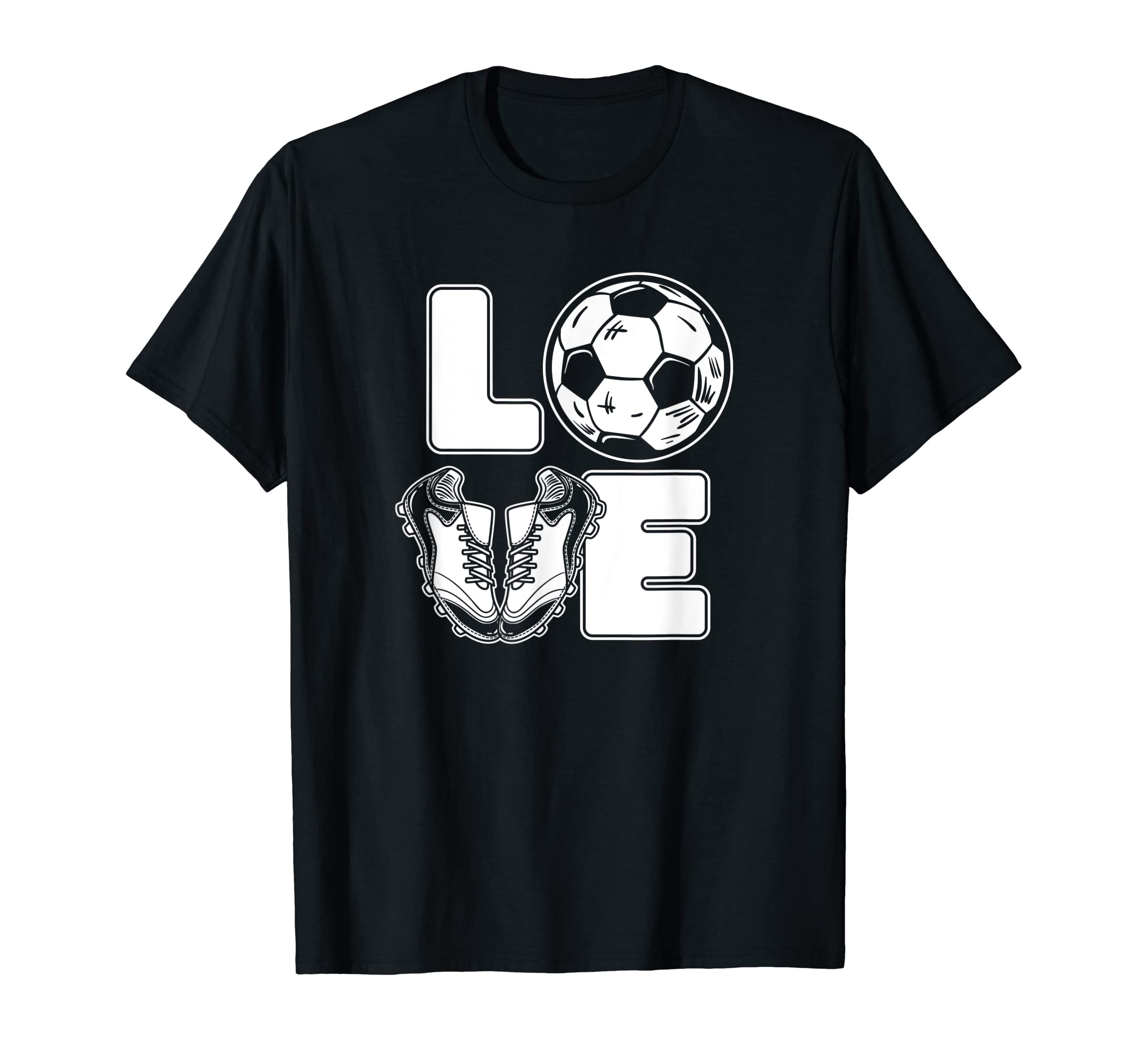 Love Futbol Fu Ball Goal Keeper T-Shirt - Custom Art Print for Adults - T-Shirt, Sweatshirt, Hoodie