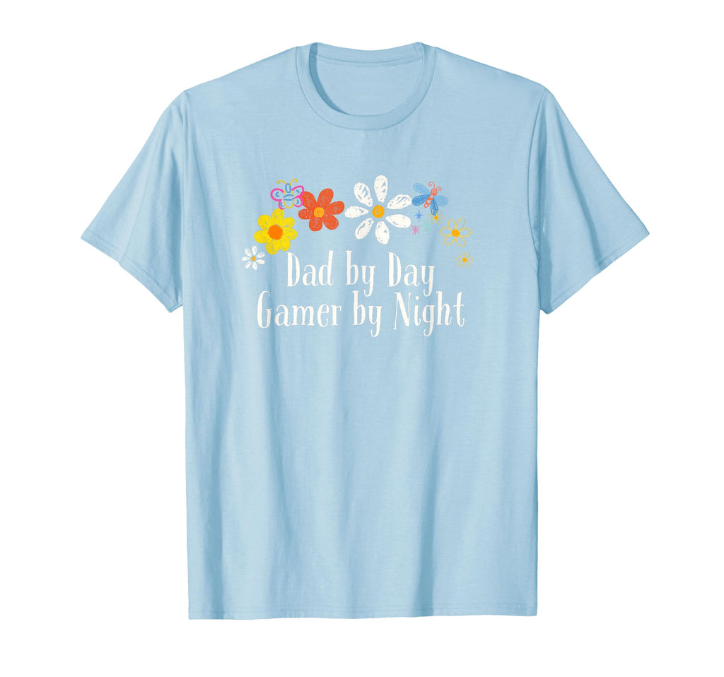 Flowers Her Him Dad Day Gamer Night T-Shirt - Trendy Graphic for Adults - T-Shirt, Sweatshirt, Hoodie