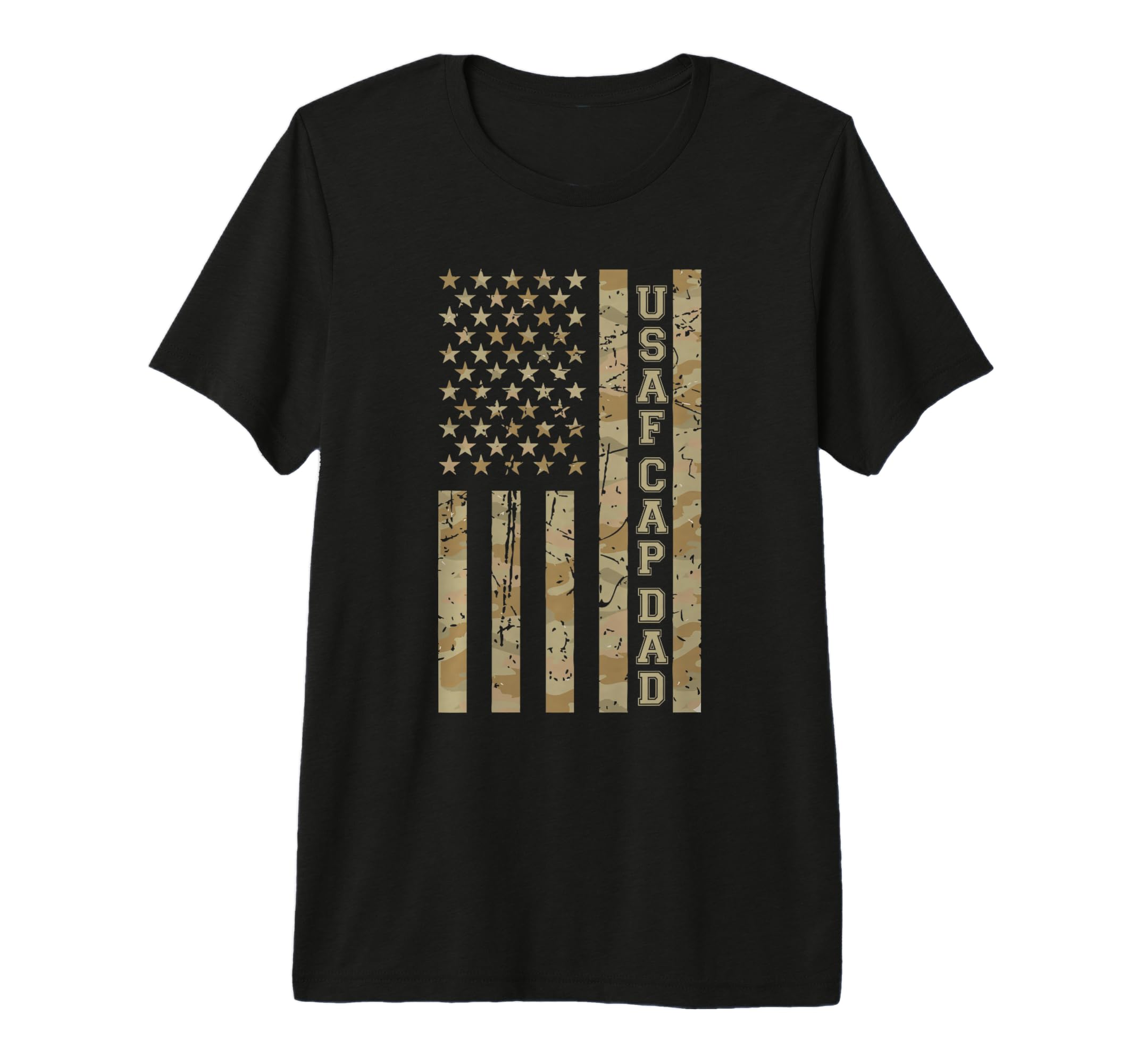 Usaf Cap Dad Proud Dad Military Family T-Shirt - Trendy Graphic Unisex - T-Shirt, Sweatshirt, Hoodie