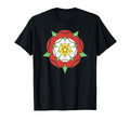 Tudor Rose England T-Shirt - Minimalist Print Unisex - T-Shirt, Sweatshirt, Hoodie