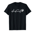 Soccer Heartbeat I Love Soccer Funny T-Shirt - Novelty Apparel Men Women - T-Shirt, Sweatshirt, Hoodie