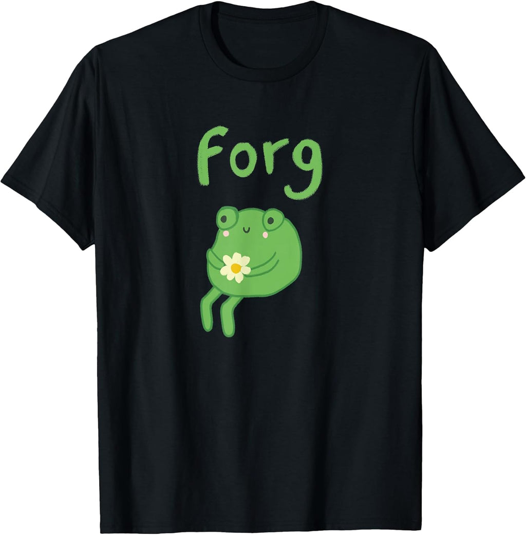 Frog Cake Meme Cute Aesthetic Forg - Adult & Kids T-Shirts, Sweatshirts & Hoodies apparel design preview 1