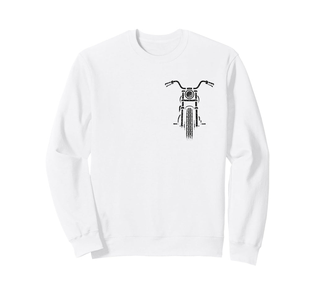 Motorcycle Mens Biker Sweatshirt - Streetwear Style Men Women - T-Shirt, Sweatshirt, Hoodie