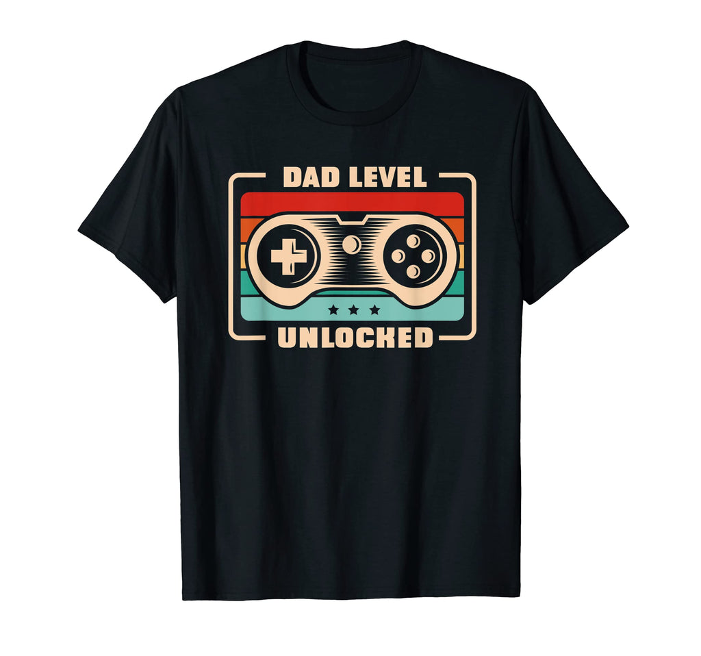 Gamer Dad Level Unlocked Pregnancy T-Shirt - Custom Art Print for Adults - T-Shirt, Sweatshirt, Hoodie