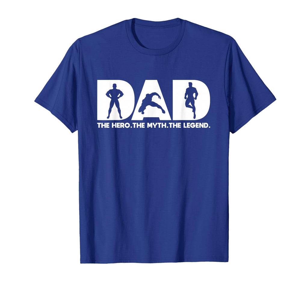 Dad Hero Myth Legend Superhero T-Shirt - Aesthetic Graphic for Adults - T-Shirt, Sweatshirt, Hoodie
