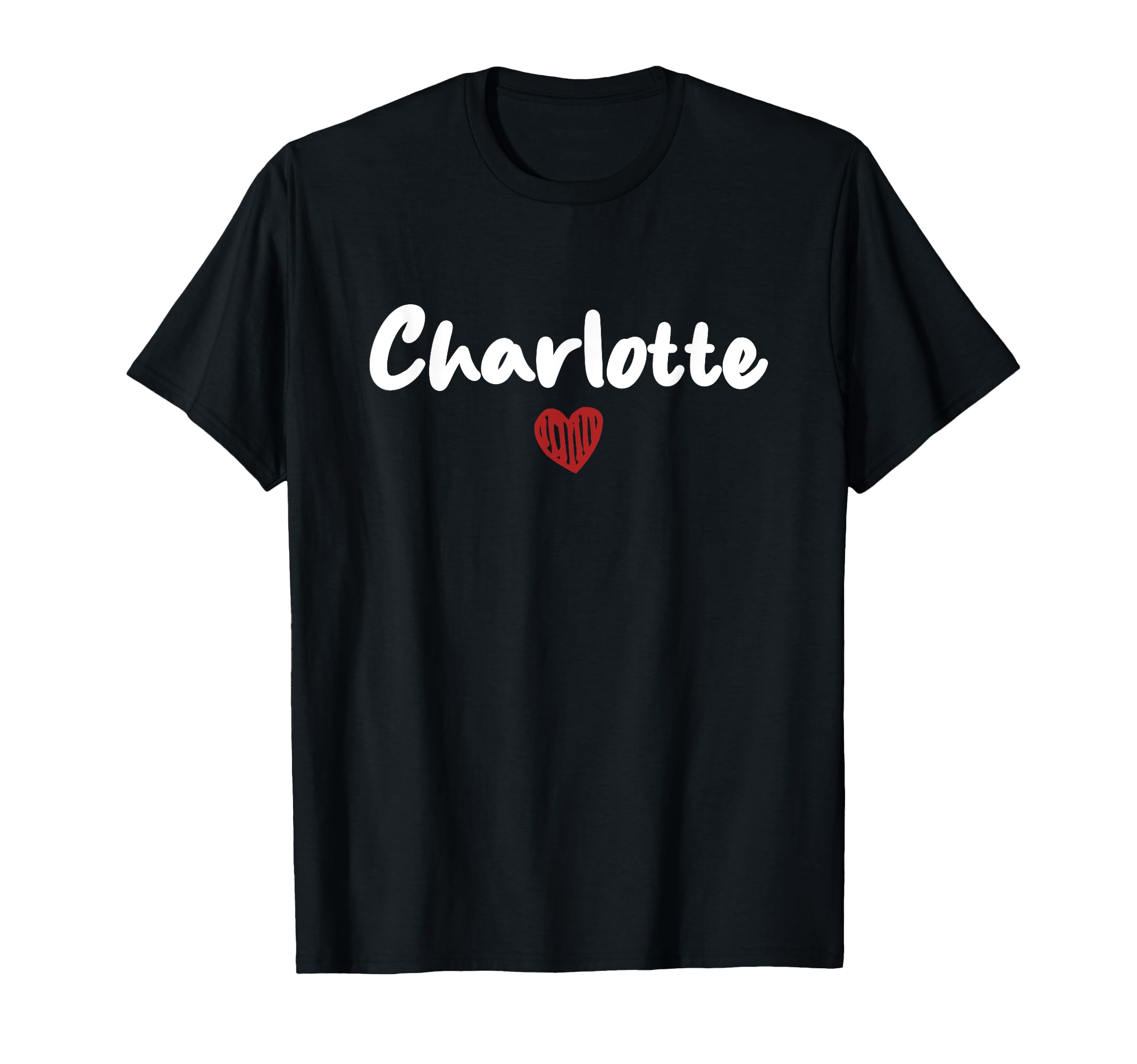 Charlotte I Love Charlotte Throwback T-Shirt - Trendy Graphic for Adults - T-Shirt, Sweatshirt, Hoodie