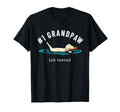 Yellow Labrador Retriever Dog Grandpa 1 T-Shirt - Minimalist Print Unisex - T-Shirt, Sweatshirt, Hoodie