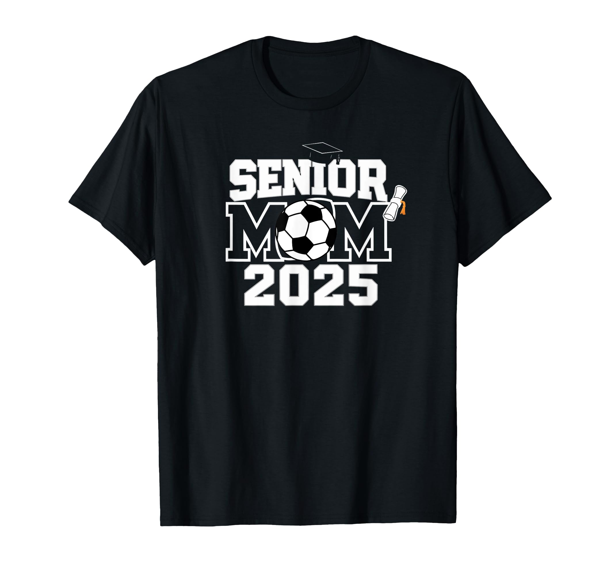Senior 2025 Soccer Mom High School T-Shirt - Aesthetic Graphic for Adults - T-Shirt, Sweatshirt, Hoodie