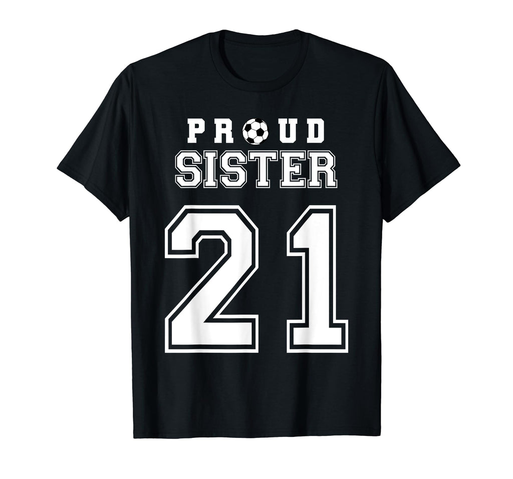 Number 21 Custom Proud Soccer Futbol T-Shirt - Aesthetic Graphic Men Women - T-Shirt, Sweatshirt, Hoodie