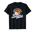 Busy Raising Ballers Football Baseball T-Shirt - Graphic Print for Adults - T-Shirt, Sweatshirt, Hoodie