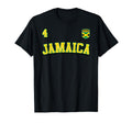 Team Jamaica Jersey 4 Jamaican Flag T-Shirt - Novelty Apparel Unisex - T-Shirt, Sweatshirt, Hoodie
