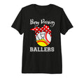 Busy Raising Ballers Funny Baseball T-Shirt - Custom Art Print Men Women - T-Shirt, Sweatshirt, Hoodie