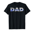 Dad Police Officer Dad Proud Police Dad T-Shirt - Custom Art Print Unisex - T-Shirt, Sweatshirt, Hoodie