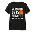 Mens Basketball Dad Funny Basketball T-Shirt - Minimalist Print Men Women - T-Shirt, Sweatshirt, Hoodie
