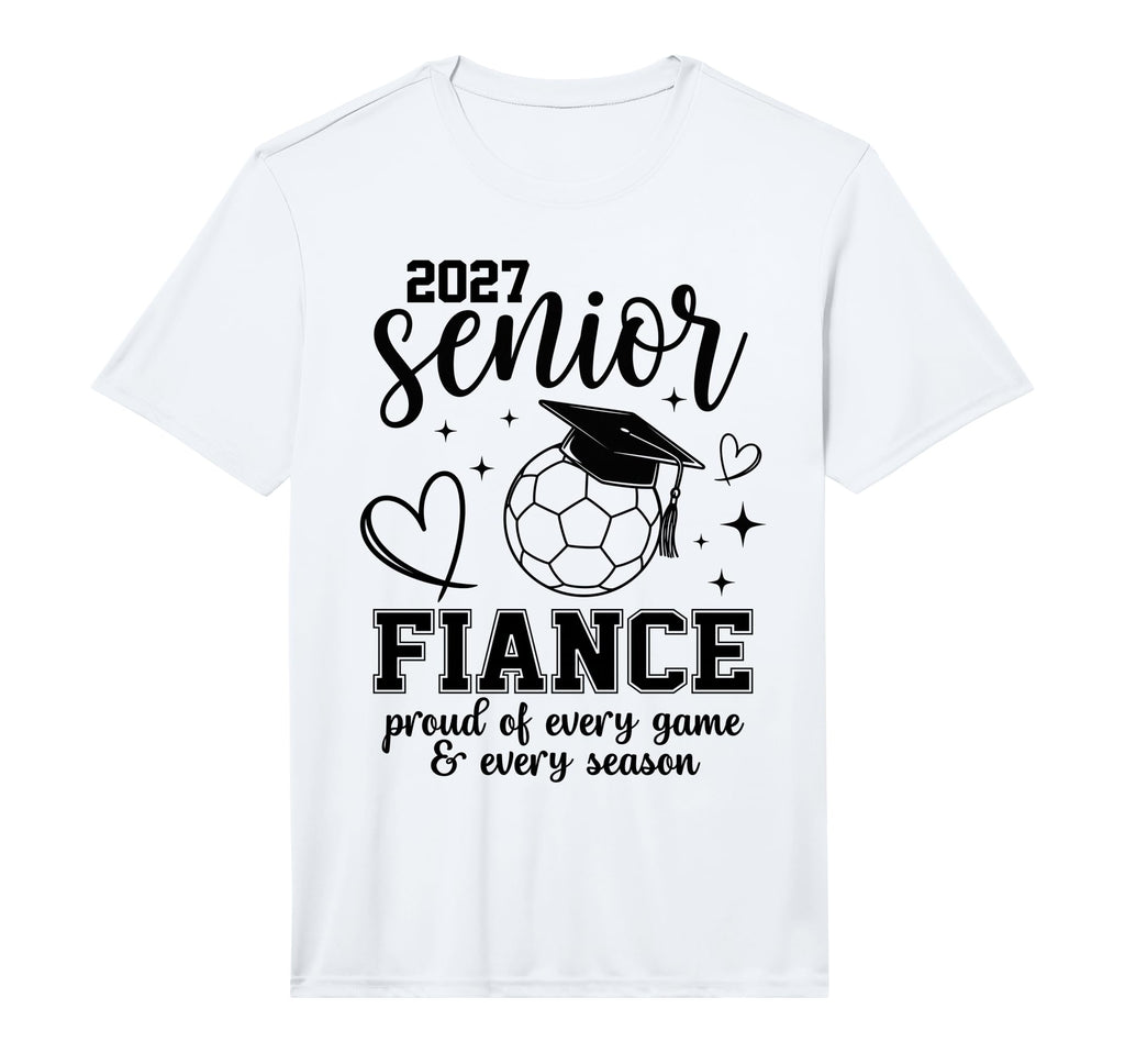 2027 Senior Soccer Fiance Proud Family T-Shirt - Trendy Graphic Unisex - T-Shirt, Sweatshirt, Hoodie