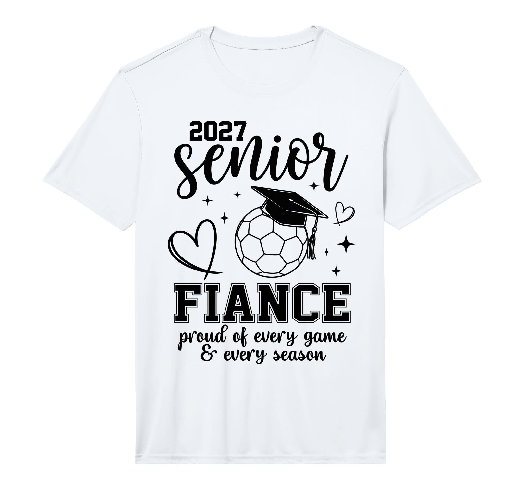 2027 Senior Soccer Fiance Proud Family T-Shirt - Trendy Graphic Unisex - T-Shirt, Sweatshirt, Hoodie