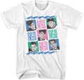 New Kids On The Block 80s Boy Band Adult White Short - Adult & Kids T-Shirts, Sweatshirts & Hoodies apparel design preview 1
