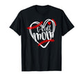 Womens Tball Mom T Ball T Ball Heart T-Shirt - Trendy Graphic for Adults - T-Shirt, Sweatshirt, Hoodie
