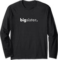Love Simple Minimalist Big Sister Gift Apparel - Adult & Kids T-Shirts, Sweatshirts & Hoodies apparel design preview 1