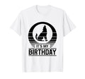 Sunset Happy Birthday Wolf Its My Birthday T-Shirt - Graphic Print Unisex - T-Shirt, Sweatshirt, Hoodie