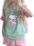 Y2k Kawaii for Women Cartoon Graphic Cute Cat Off - Adult & Kids T-Shirts, Sweatshirts & Hoodies apparel design preview 1