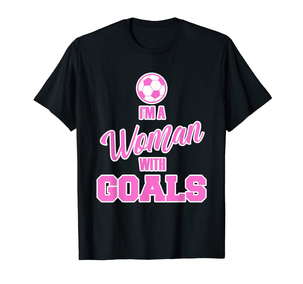 Funny Soccer Iam Goals T-Shirt - Aesthetic Graphic Unisex - T-Shirt, Sweatshirt, Hoodie