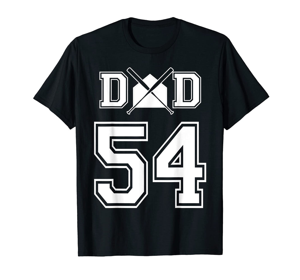 Number 54 Players Biggest Fan Baseball T-Shirt - Unique Graphic for Adults - T-Shirt, Sweatshirt, Hoodie