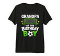 Grandpa Birthday Soccer Ball Family T-Shirt - Trendy Graphic for Adults - T-Shirt, Sweatshirt, Hoodie