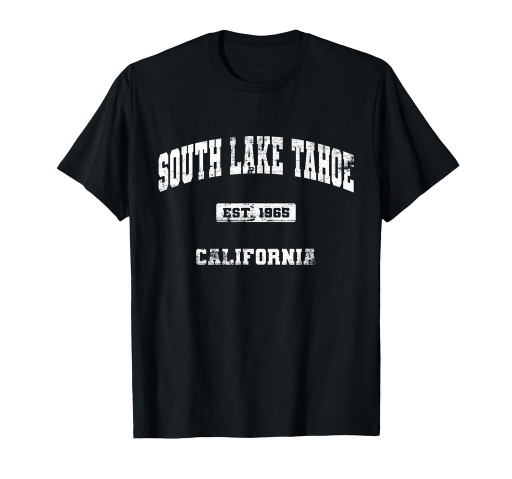 South Lake Tahoe California Ca State T-Shirt - Novelty Apparel for Adults - T-Shirt, Sweatshirt, Hoodie