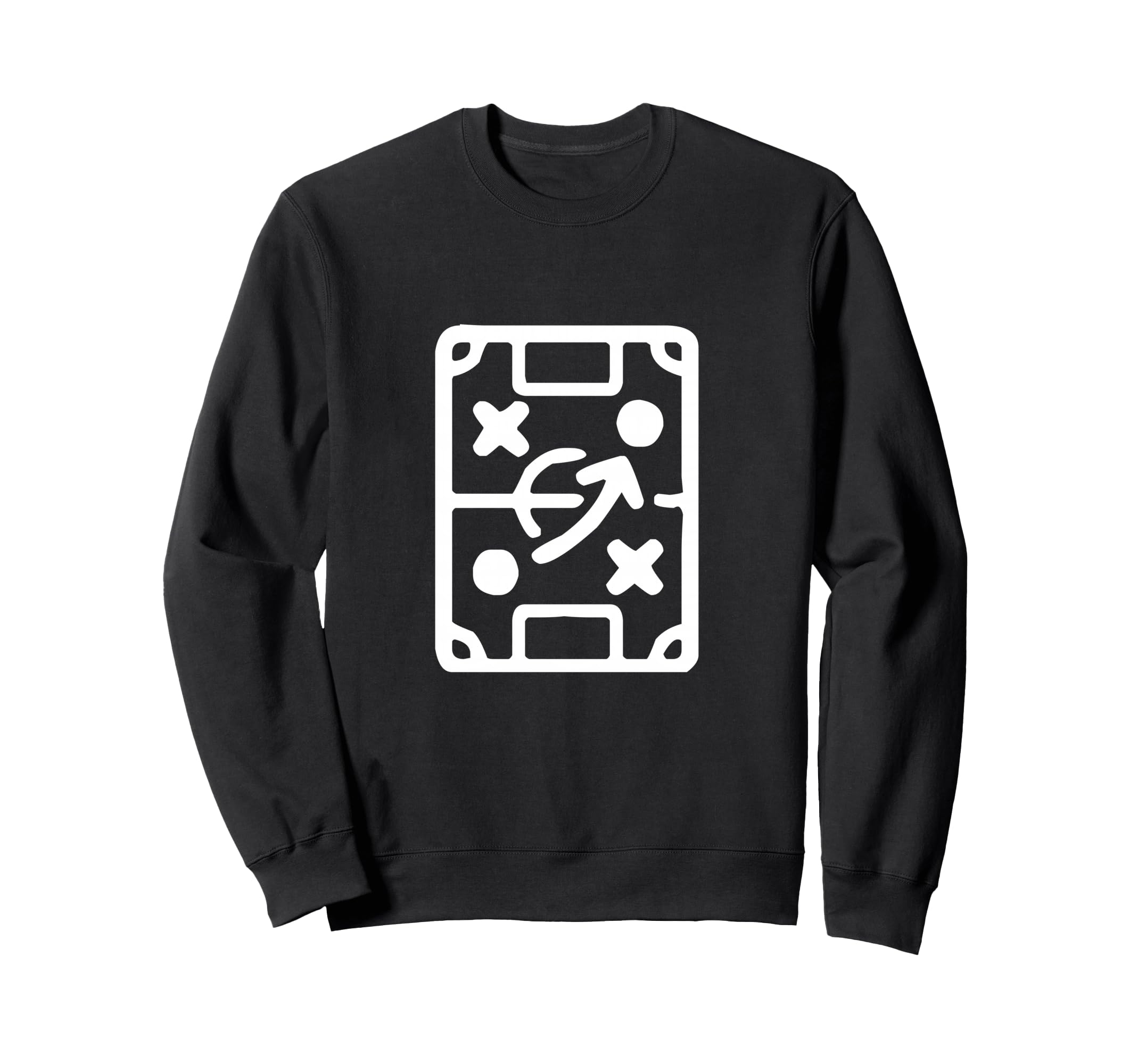Soccer Coach Play Maker Field Team Sweatshirt - Graphic Print for Adults - T-Shirt, Sweatshirt, Hoodie