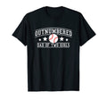 Mens Outnumbered Baseball Softball T T-Shirt - Minimalist Print for Adults - T-Shirt, Sweatshirt, Hoodie