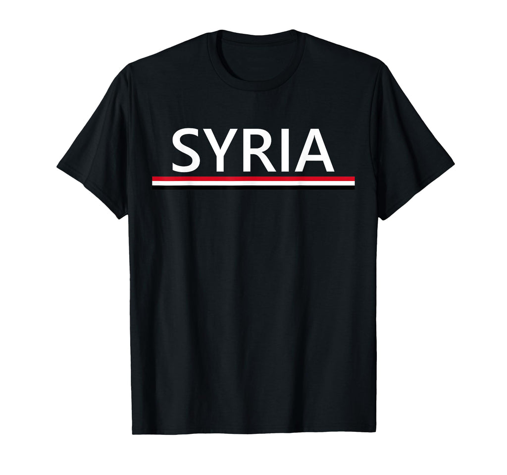 Syria Flag Sports Soccer Football T-Shirt - Aesthetic Graphic Men Women - T-Shirt, Sweatshirt, Hoodie