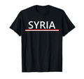 Syria Flag Sports Soccer Football T-Shirt - Aesthetic Graphic Men Women - T-Shirt, Sweatshirt, Hoodie