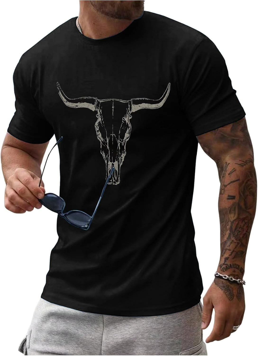 Round Neck Graphic for Men Summer Fall Short Sleeve - Adult & Kids T-Shirts, Sweatshirts & Hoodies apparel design preview 1
