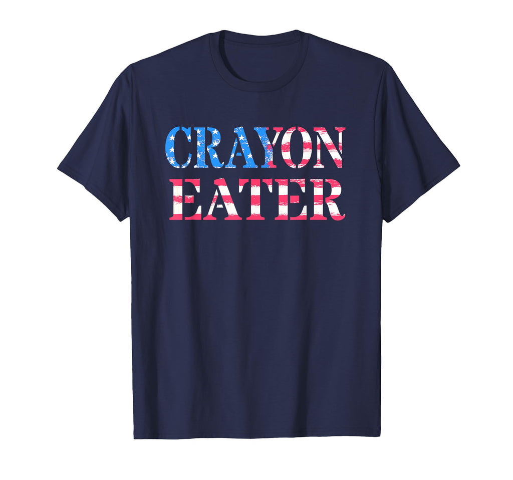 Proud Crayons Eater Soldier 4Th July T-Shirt - Novelty Apparel Unisex - T-Shirt, Sweatshirt, Hoodie
