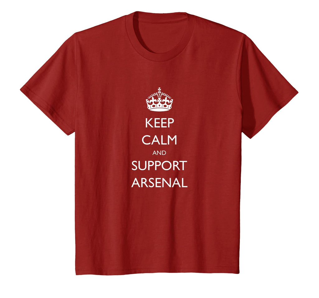 Keep Calm Arsenal Gunners T-Shirt - Novelty Apparel for Adults - T-Shirt, Sweatshirt, Hoodie