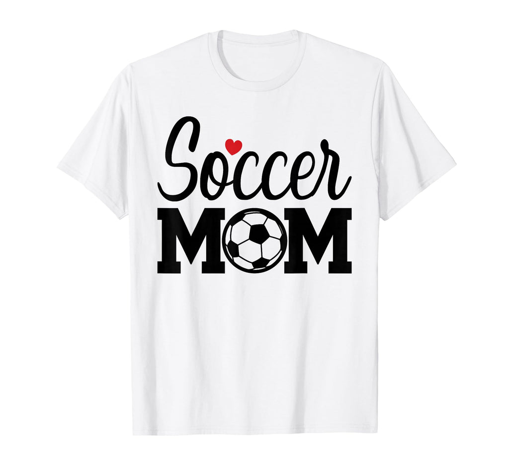 Soccer Mom Mom Life Soccer Game Day Cheer T-Shirt - Graphic Print Unisex - T-Shirt, Sweatshirt, Hoodie
