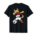 Dab German Shepherd Dominican Republic T-Shirt - Streetwear Style Unisex - T-Shirt, Sweatshirt, Hoodie
