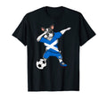Dabbing French Bulldog Scotland T-Shirt - Aesthetic Graphic Men Women - T-Shirt, Sweatshirt, Hoodie