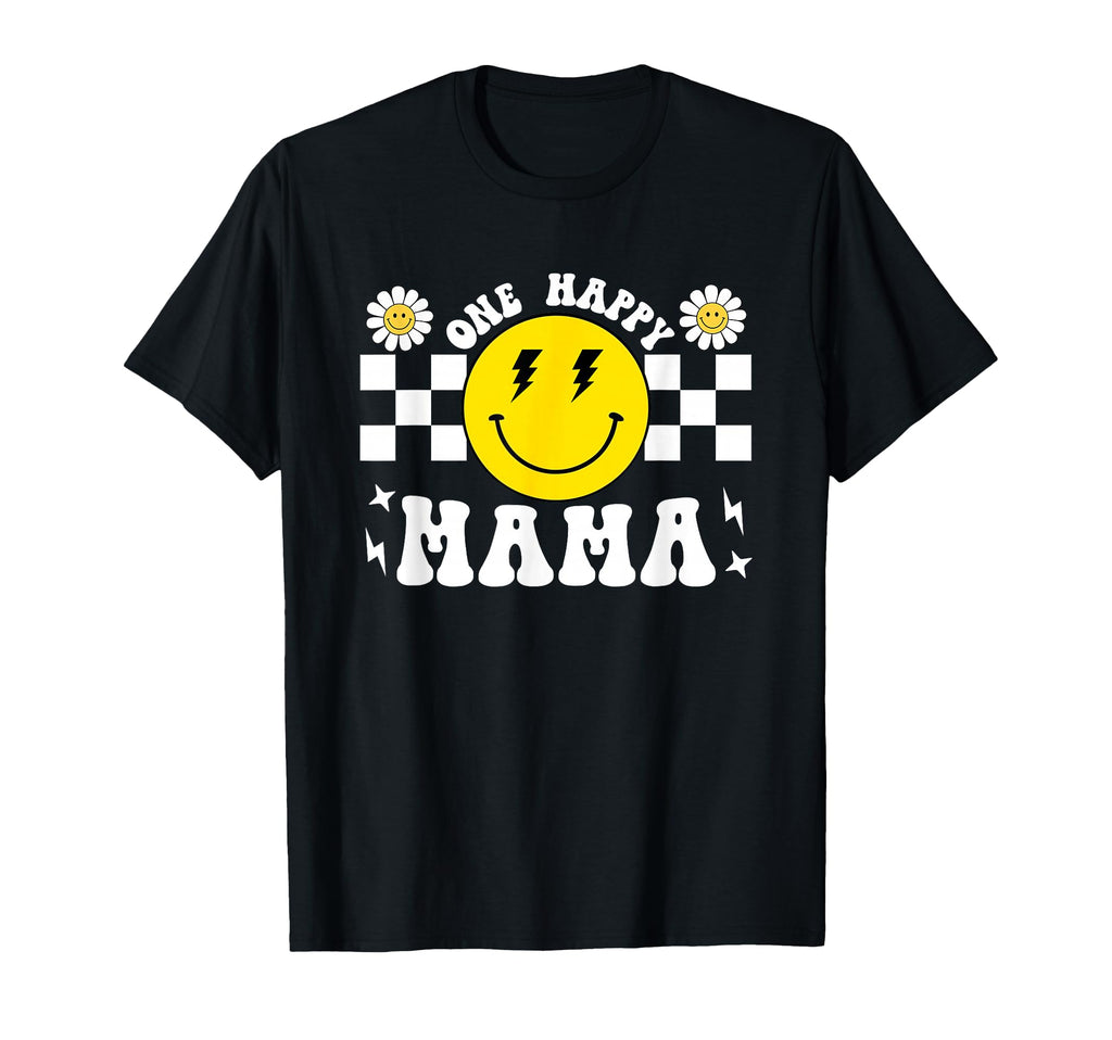 One Happy Dude Mama 1St Birthday Family T-Shirt - Unique Graphic Men Women - T-Shirt, Sweatshirt, Hoodie