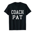 Coach Pat Custom Football Soccer T-Shirt - Minimalist Print Unisex - T-Shirt, Sweatshirt, Hoodie