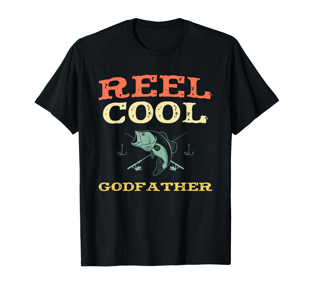 Reel Godfather Fishing Fisherman Funny T-Shirt - Unique Graphic Unisex - T-Shirt, Sweatshirt, Hoodie