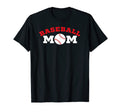 Baseball Mom And 1 Fan Funny Gift T-Shirt - Casual Everyday Wear Unisex - T-Shirt, Sweatshirt, Hoodie
